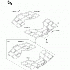 Brute Force 650 4x4 (KVF650-DCF) Багажник-кузов
