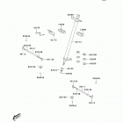 Brute Force 300 (KVF300-CDF) Рулевой вал