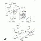 Brute Force 300 (KVF300-CDF) Передняя коническая зубчатая передача