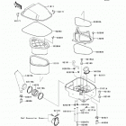 Brute Force 650 4x4 (KVF650-DCF) Воздухозаборник