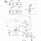 Brute Force 650 4x4 (KVF650-DCF) Замок зажигания