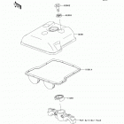 KFX450R (KSF450-BDF) Крышка головки цилиндров
