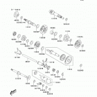 Brute Force 300 (KVF300-CDF) Трансмиссия