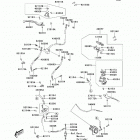 Brute Force 300 (KVF300-CDF) Главный тормозной цилиндр,передний