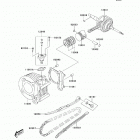 KFX50 (KSF50-BDF) Коленвал и поршни