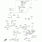 Brute Force 300 (KVF300-CDF) Задний торм цилиндр