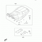 Brute Force 300 (KVF300-CDF) Сидение