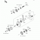 KFX450R (KSF450-BDF) Коленвал