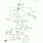 KFX50 (KSF50-BDF) Топливный бак
