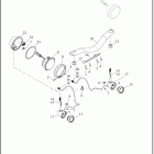 FLHC 1YA9 HERITAGE CLASSIC (2025) AUXILIARY / FOG LAMPS AND TURN SIGNALS, FRONT - FL...