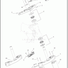 FLHX 1KB7 STREET GLIDE (2025) FORK BRACKETS, FRONT