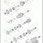 FXST 1BVJ SOFTAIL STANDARD (2022) TRANSMISSION GEARS