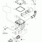 Quest, Blue/bleu Система воздухо-забора