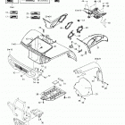 Quest, Blue/bleu Кузовные детали перед