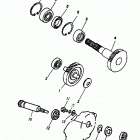 Mini DS 50 2-strokes Transmission 166-11