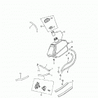 Mini DS 90 4-strokes Fuel tank 172-19