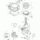 Quest, Blue/bleu Коленчатый вал и цилиндр