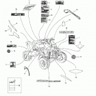 DS 650 Наклейки