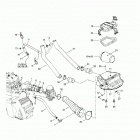DS 650 Air intake system