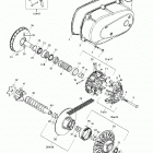 Quest, Blue/bleu Belt and engine pulley