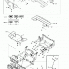 Quest, Blue/bleu Frame and luggage racks
