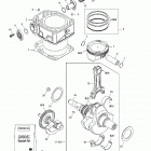 Quest XT Коленчатый вал и цилиндр