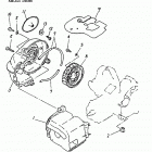 Mini DS 90 2-strokes Fan, air shroud 170-03