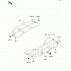 Brute Force 650 4x4i (KVF650-FCS) Отражатели
