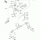 Brute Force 750 4x4i EPS (KVF750-GCF) Главный тормозной цилиндр,передний