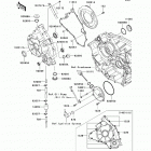 Brute Force 650 4x4i (KVF650-FCS) Крышки двигателя