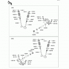 Brute Force 650 4x4i (KVF650-FCS) Клапана