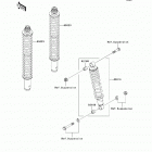 Prairie 360 4X4 (KVF360-ACF) Амортизатор