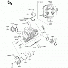Prairie 360 4X4 (KVF360-ACF) Головка цилиндра