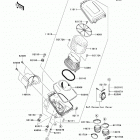 Brute Force 650 4x4i (KVF650-FCS) Воздухозаборник