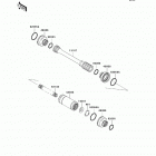 Brute Force 750 4x4i EPS (KVF750-GCF) Кардан
