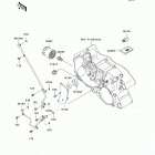 Prairie 360 4X4 (KVF360-ACF) Масляный и водяной насос. фильтр масленый
