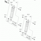 Brute Force 750 4x4i EPS (KVF750-GCF) Амортизатор