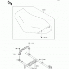 Brute Force 750 4x4i EPS (KVF750-GCF) Сидение