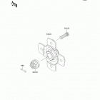 Brute Force 750 4x4i EPS (KVF750-GCF) Задняя ступица колеса