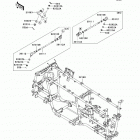 Brute Force 750 4x4i (KVF750-LCF) Рама