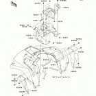 Brute Force 750 4x4i EPS (KVF750-GCF) Flap