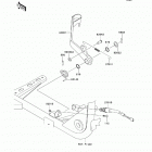 Prairie 360 4X4 (KVF360-ACF) Педаль тормоза
