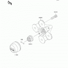 Brute Force 650 4x4i (KVF650-FCS) Переднее колесо