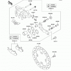 Brute Force 650 4x4i (KVF650-FCS) Front brake(fcf / fcs)