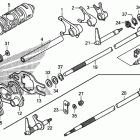 TRX250TM Вилка переключения передач