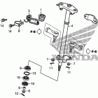 TRX250TM Рулевой вал