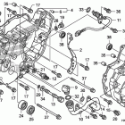 TRX680FA Крышка картера задняя