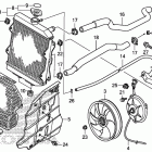 TRX420TE Радиатор