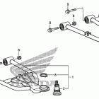 TRX250TM Передний рычаг
