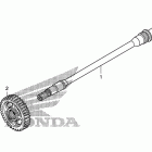 TRX680FA Вал ведущий